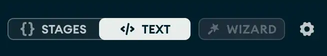 Toggle textmode on